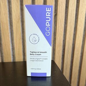GOPURE Tighten & Smooth Belly Cream Brand new in box unopened